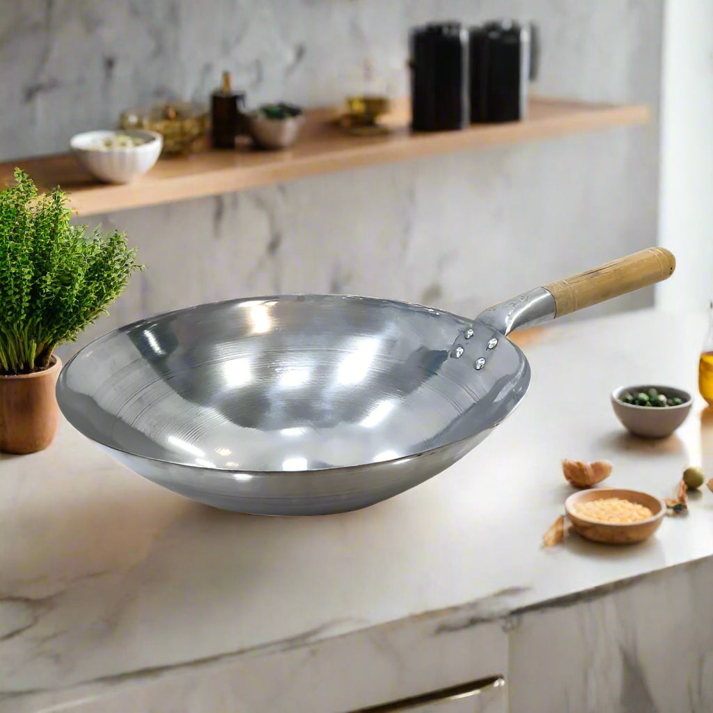 Chinese wok iron cookware kit henware wholesaler hshome.pk