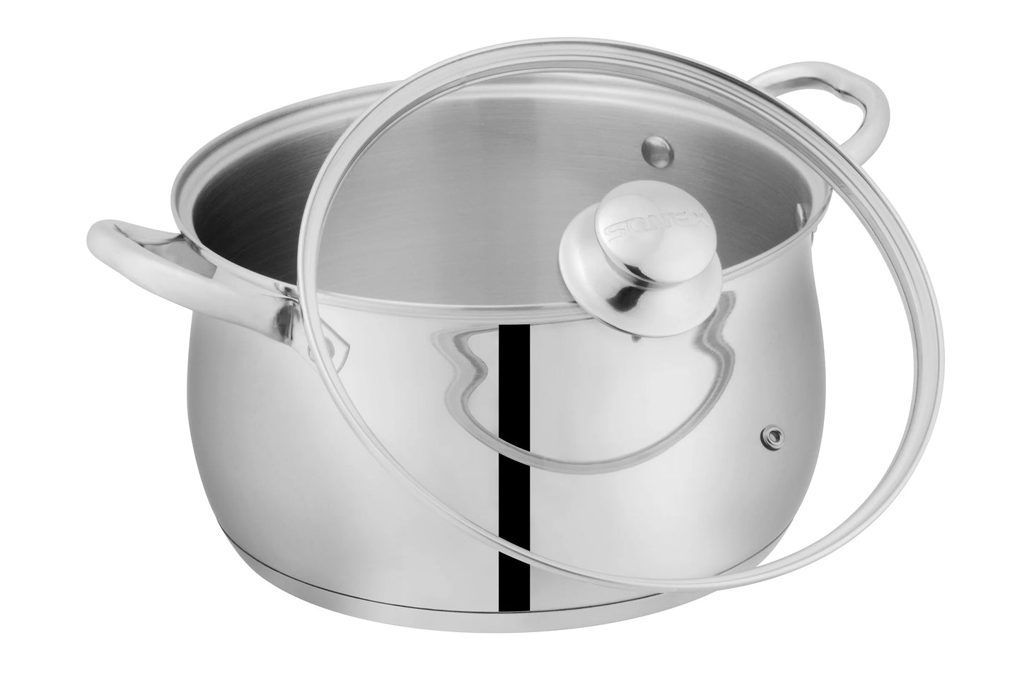 Sonex Stainless Steel Belly Shape Elegent pot