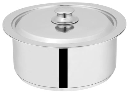 Sonex Double Bottom Globel  cooking pot set with steel lid