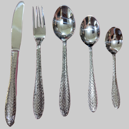 Food Grade Sus304 cutlery 11 gage cutlery heavy hammered Premium