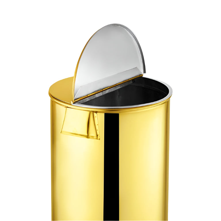 Golden stainless steel ata Dabba luxury flour stock pot