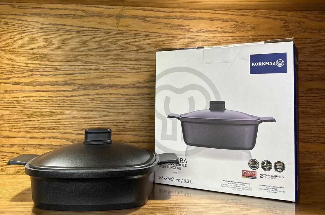 Origional Korkmaz Cast Iron Square Cookware made in TURKEY