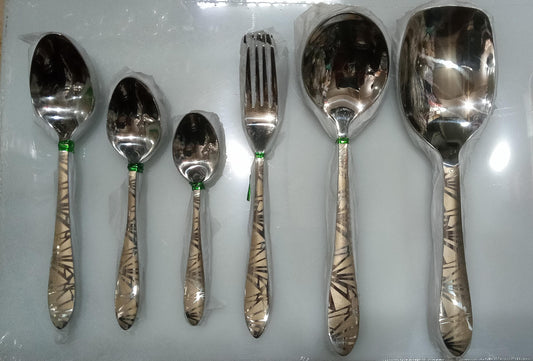 14 gage Laser Print Cutlery Spoon