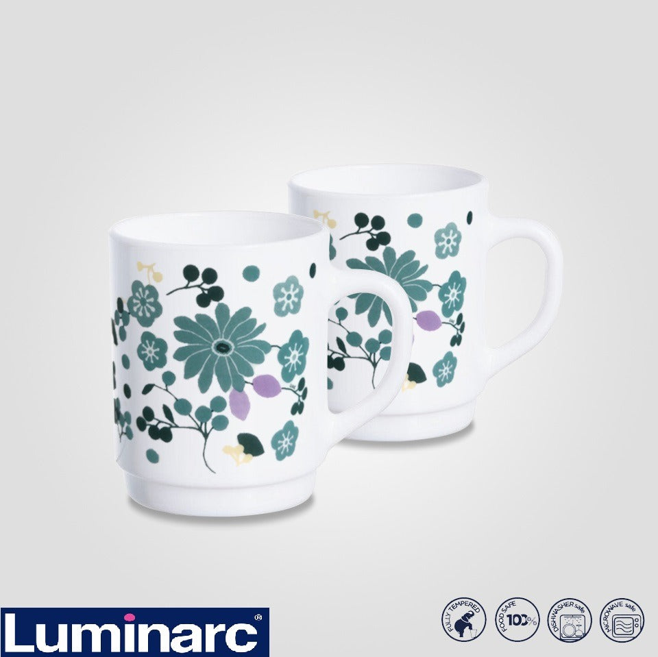6 pcs luminarc tea mugs Dubai