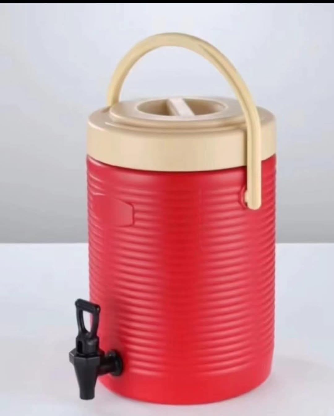 Stainless steel cooler with plastic body imported