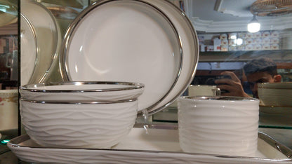 Premium Porcelain ceramic Dinner Set 32pcs heavy