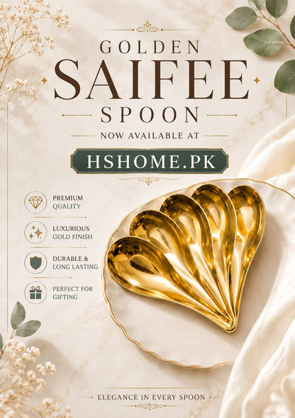 Golden stainless steel Soup Ice cream Spoon best quality
