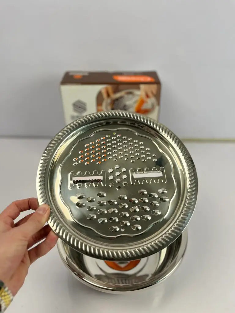 Stainless Steel Kaddu Kash with bowl