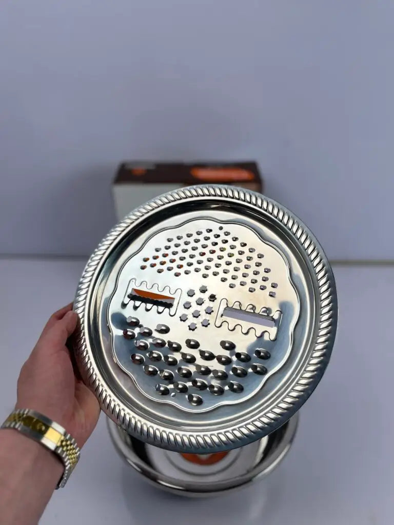 Stainless Steel Kaddu Kash with bowl