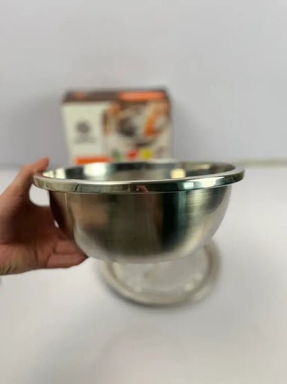 Stainless Steel Kaddu Kash with bowl