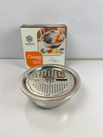Stainless Steel Kaddu Kash with bowl