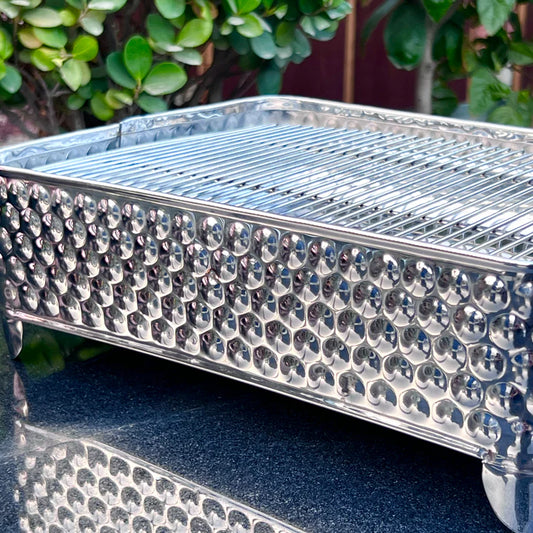 Silver BBQ Grill Best Quality