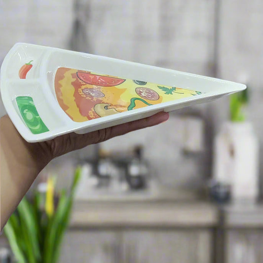 Kids Pizza Tray beautiful melamine plate best for birthday gifts