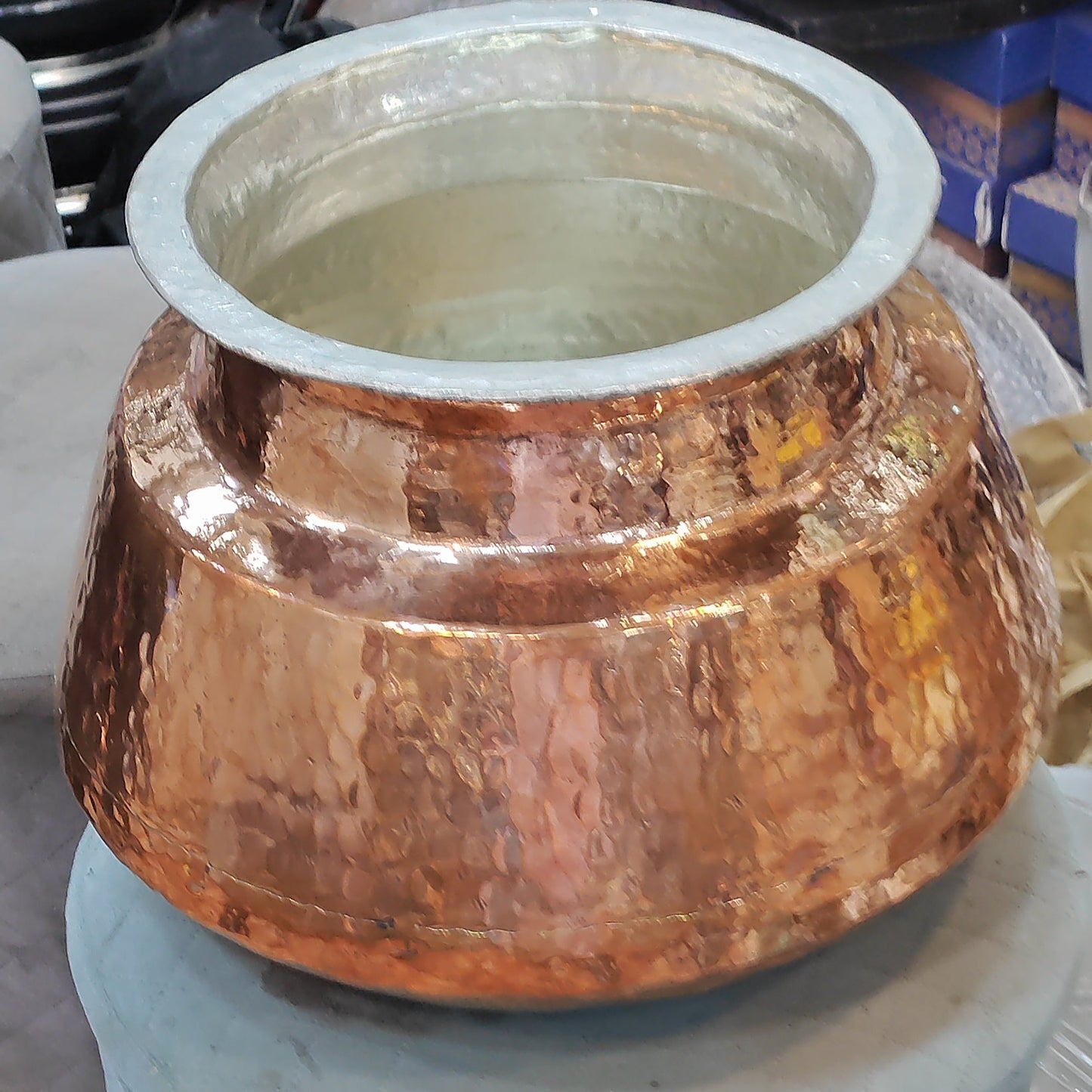 Pure copper cooking deg