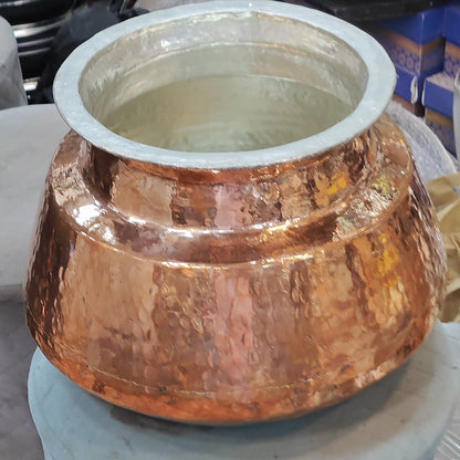 Pure copper cooking deg