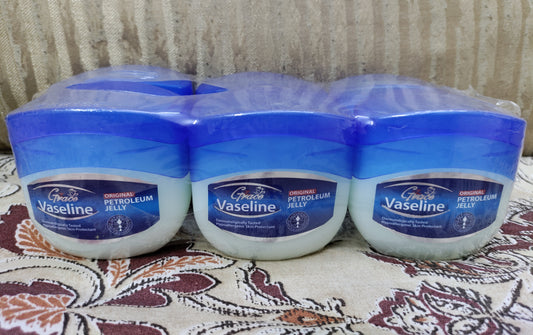 Pack of 6 Vaseline 100ml Pure White petroleum jelly Excellent smell 2 Flavours