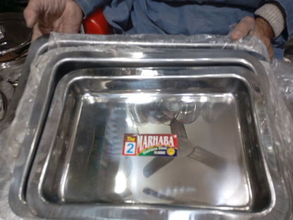 serving Mithai Tray Deep Gheri