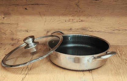 Original honeycomb 316 stainless steel laser coated fish pot