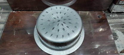 Anodized mathar lagan flat bottom for biryani gravey kofta