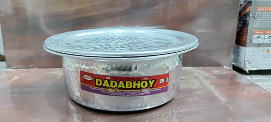 Anodized mathar lagan flat bottom for biryani gravey kofta