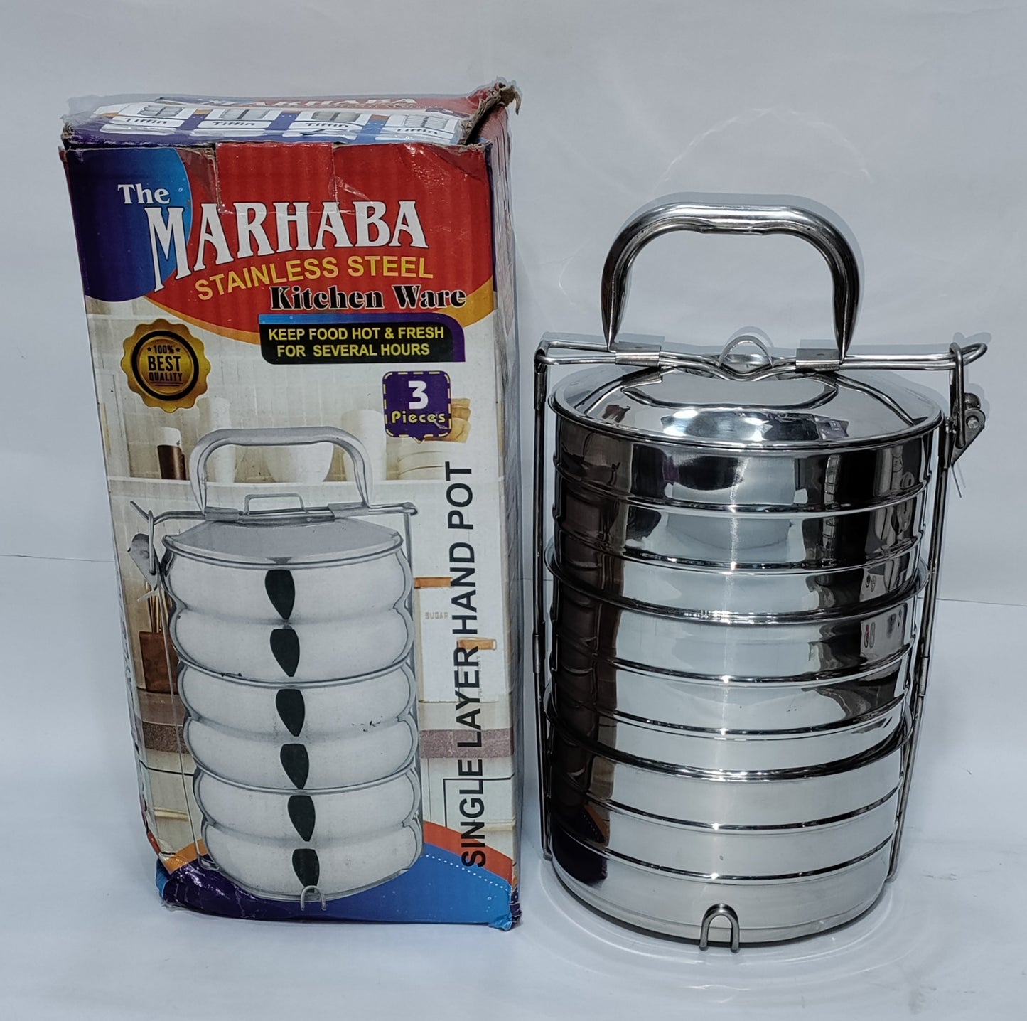 Stainless Steel hot Tiffin