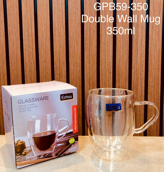 double wall tea mug 350ml