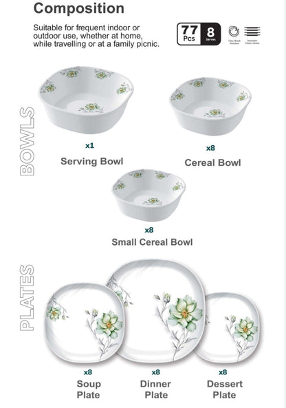 melamine double glazed dinner set best quality guarantee gift set melamine wholesale price in pakistan wholesale crockery shop