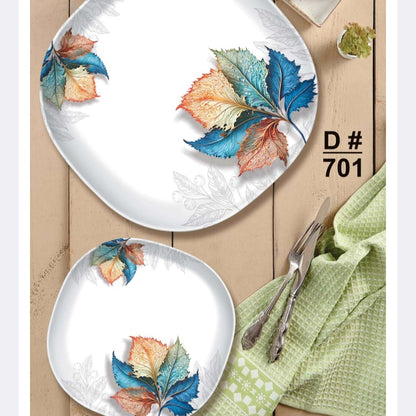 Imported melamine double glazed dinner set best quality guarantee gift set melamine wholesale price in pakistan wholesale crockery shop