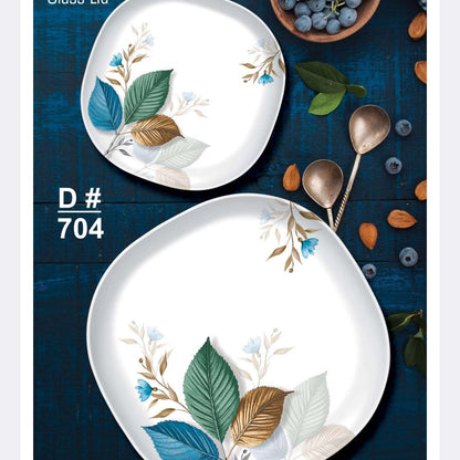 Imported melamine double glazed dinner set best quality guarantee gift set melamine wholesale price in pakistan wholesale crockery shop