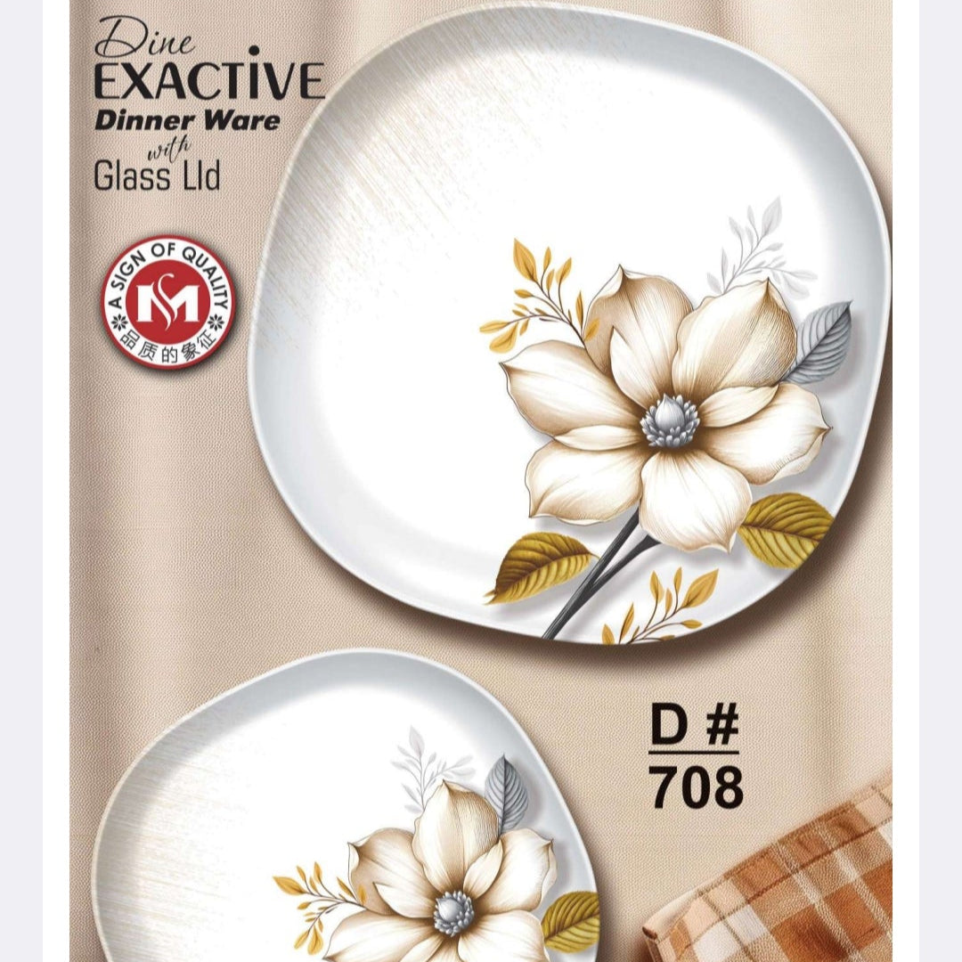 Imported melamine double glazed dinner set best quality guarantee gift set melamine wholesale price in pakistan wholesale crockery shop