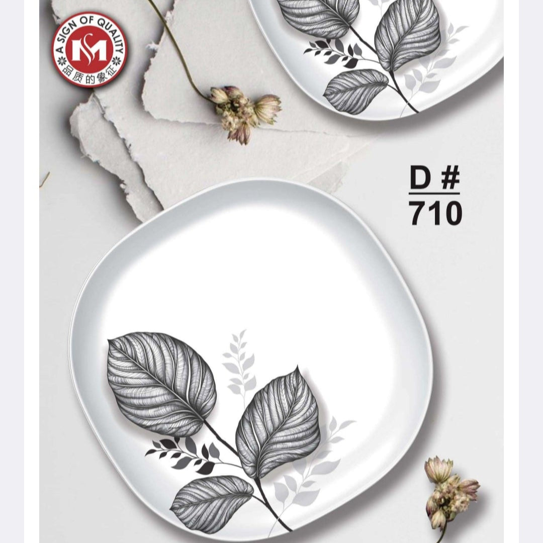 Imported melamine double glazed dinner set best quality guarantee gift set melamine wholesale price in pakistan wholesale crockery shop