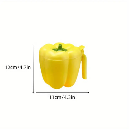 4-Compartment Spice Organizer with Lid