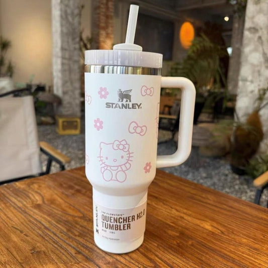 Stanley Hello Kitty Tumbler 40oz (Premium Quality)