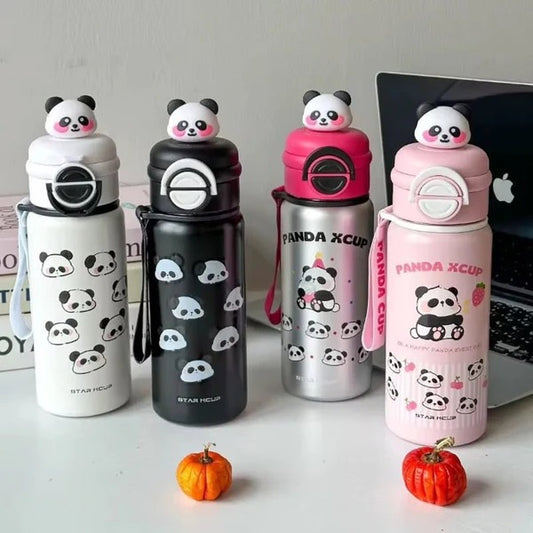 STAINLESS STEEL THERMOS CUP PANDA - 550ML