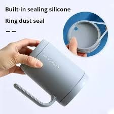 500ml Portable Coffee Cup – Creative PP Liner Travel Mug with Cover