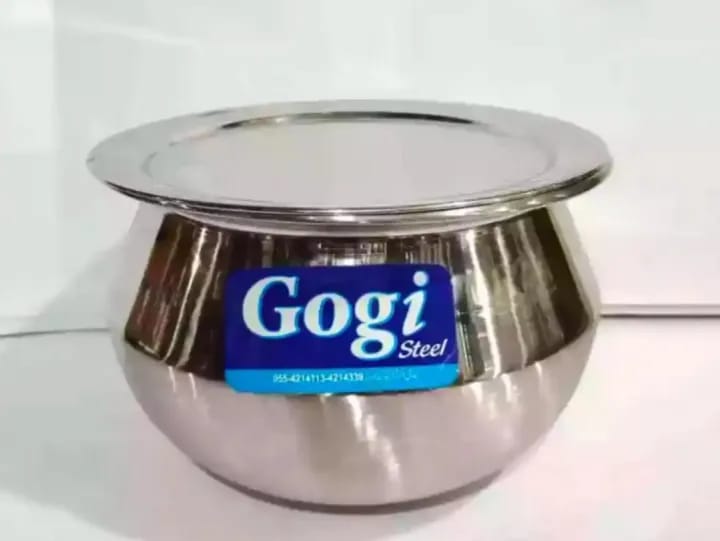 Gogi Steel POT FOR Water boiling