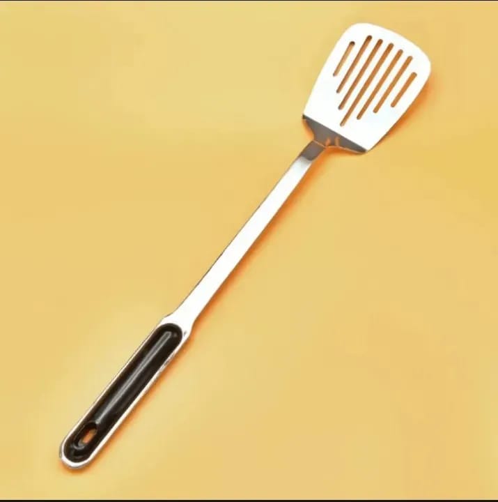 Stainless steel heavy palta ,  Karchi  &  serving spoon