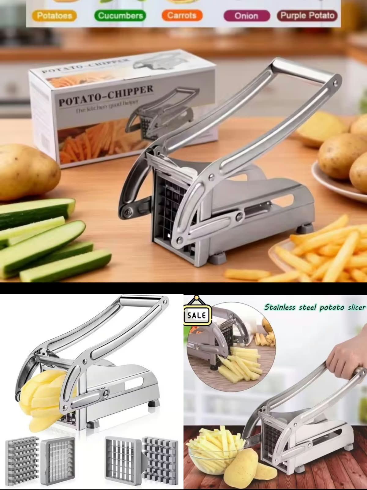 Fries CHips Machine Vegetable Cutter smart gadgets