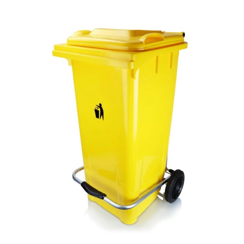 dustbin wheelie bin with pedal