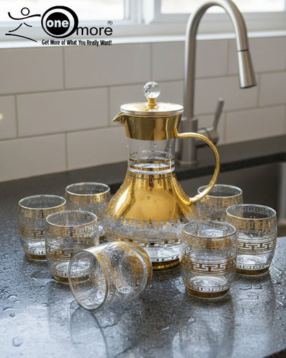 Fancy Glass Water set