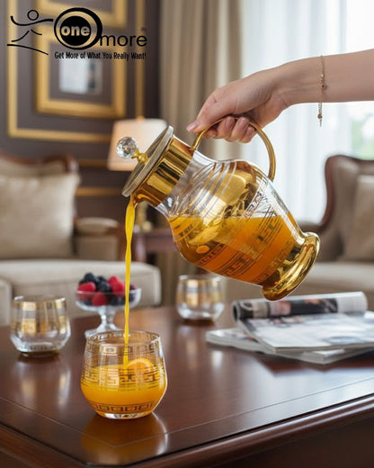 Fancy Glass Water Set