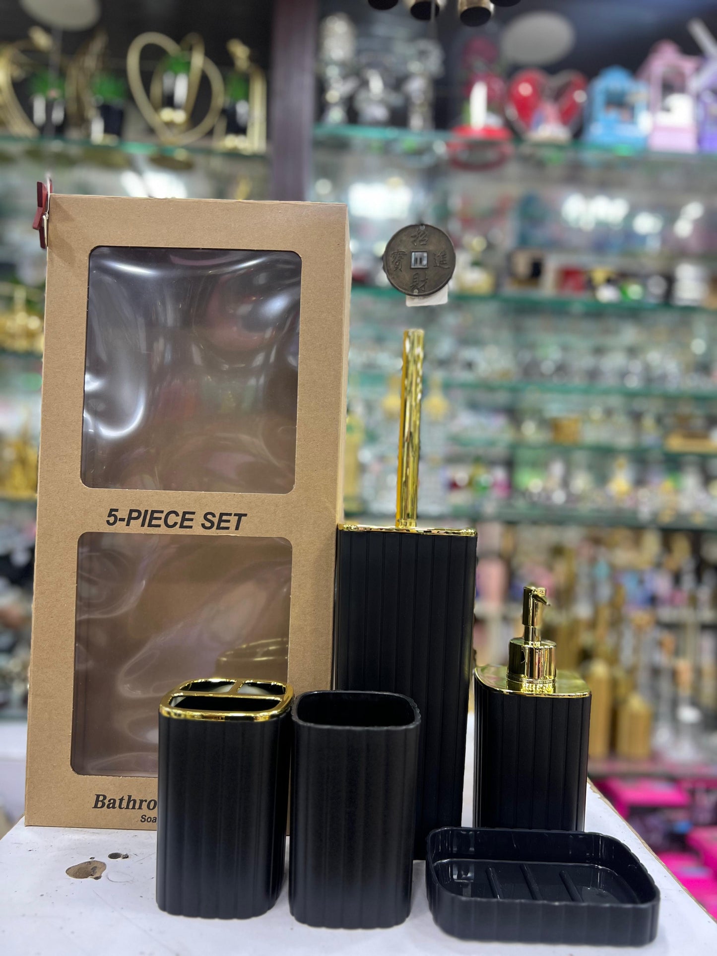 Fancy 5& 6 pcs Bathroom sets