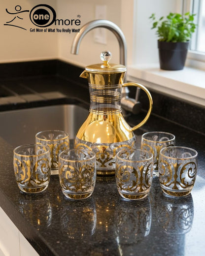 Fancy Glass Water set