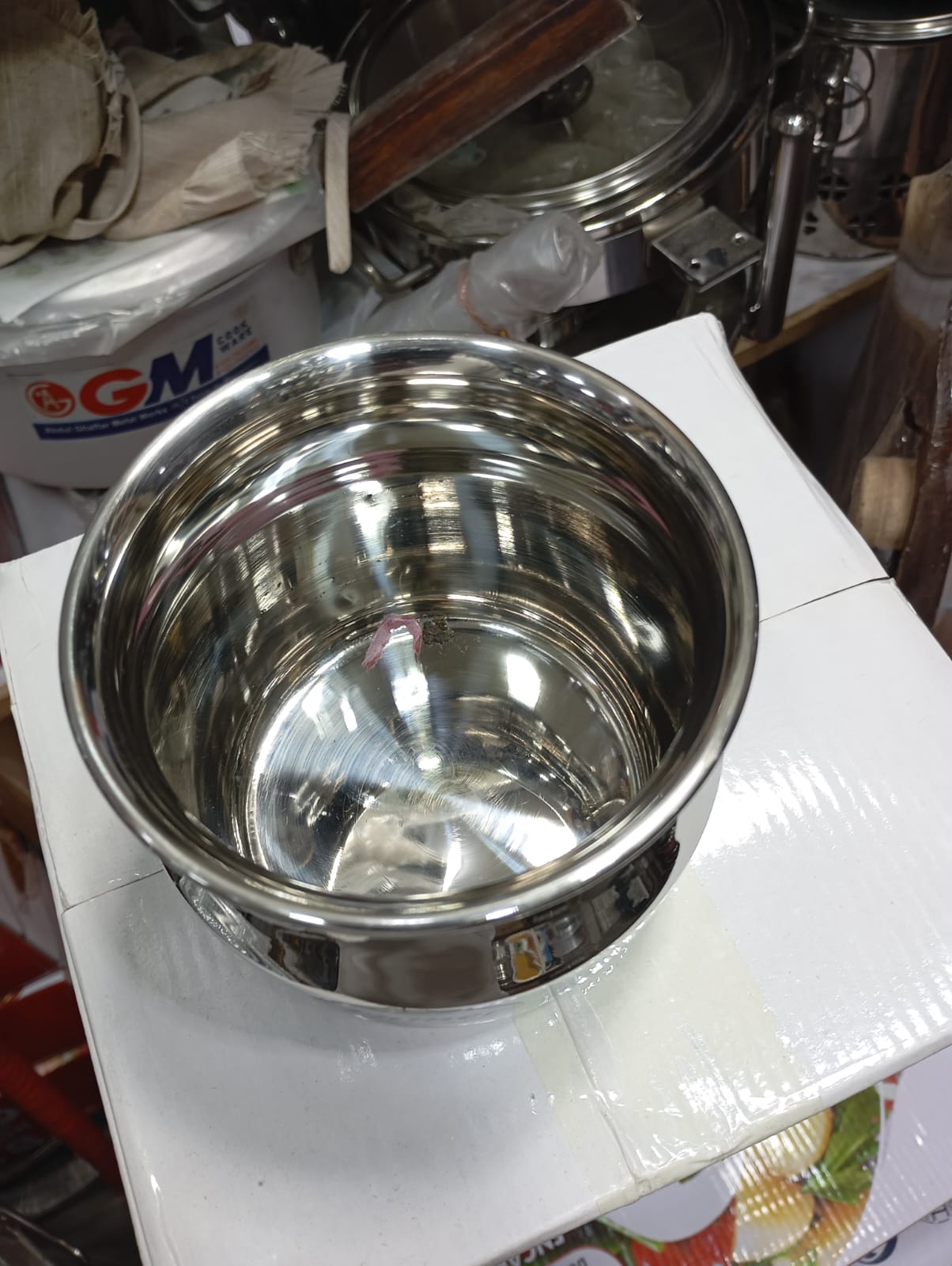 150ml Stainless steel Ghee pot heavy