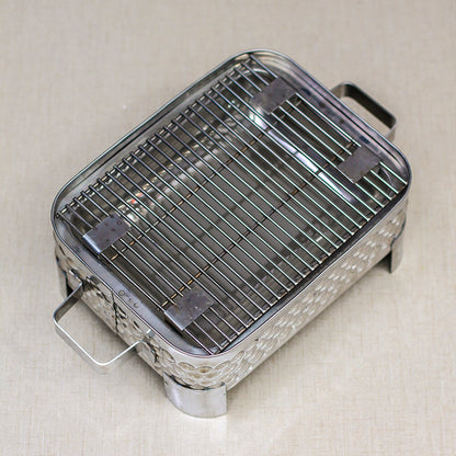 Silver BBQ Grill Best Quality