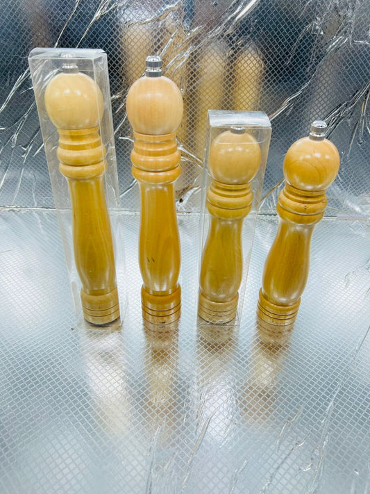 BAMBOO WOODEN HIGH QUALITY BLACK PEPPER MILL/CRUSHER BLISTER PACKING