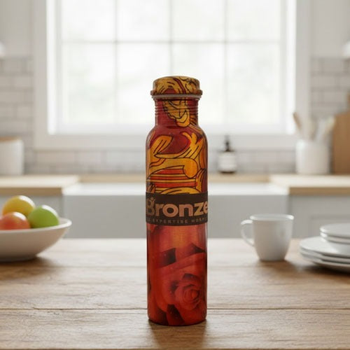 Pure copper bottle for drinking hygienic healthy