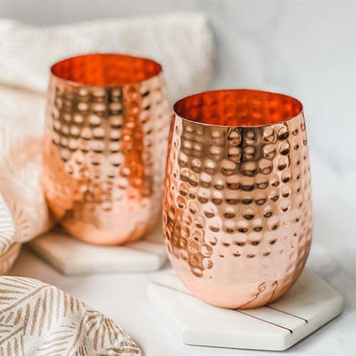 Pure Copper Glass