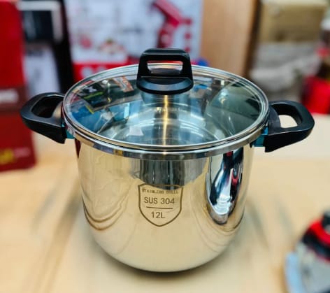 Imported 12 Liter Large Pressure Cooker XXL Size