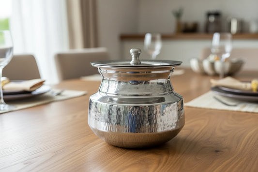 Mini deg serving steel Pakistan karachi hshome.pk delivery all over Pakistan wedding gifts bartan crockery